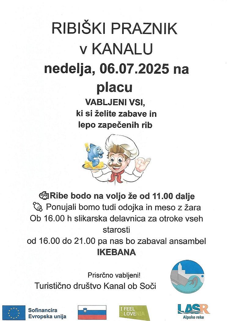 Ribiški praznik Kanal 2025