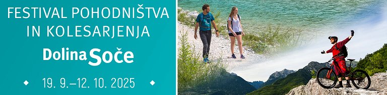 Soča Valley Hiking & Biking Festival 2025 Soča Valley Hiking & Biking Festival 2025